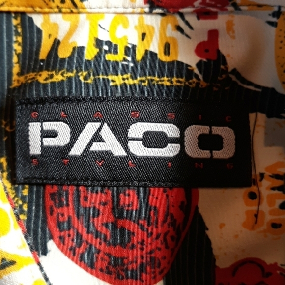 Paco medium long sleeve shirt vintage 1990s Y2k - Picture 2 of 3